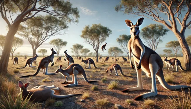 Discover the incredible biology and behavior of kangaroos, from their unique reproductive strategies to their role in maintaining ecosystems.