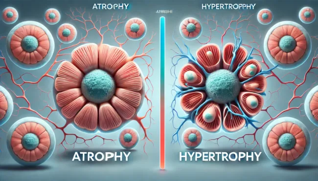 Muscle loss or growth How atrophy and hypertrophy shape your body!