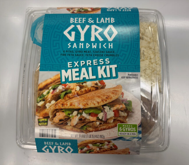 Fresh Creative Foods recalls gyro kits due to salmonella risks in cucumbers.