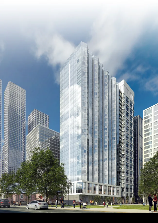 Walker & Dunlop secures a $245 million loan to complete The Greyson, a transformative 28-story mixed-use development in Jersey City, New Jersey.