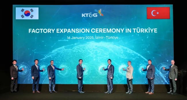 KT&G’s $60m expansion of its Türkiye factory boosts its global manufacturing capacity, targeting growing markets in North Africa and Latin America.