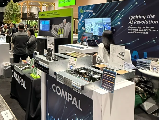 Compal Unveils NVIDIA MGX-Based Server Platforms, Pushing AI and HPC Performance to New Heights