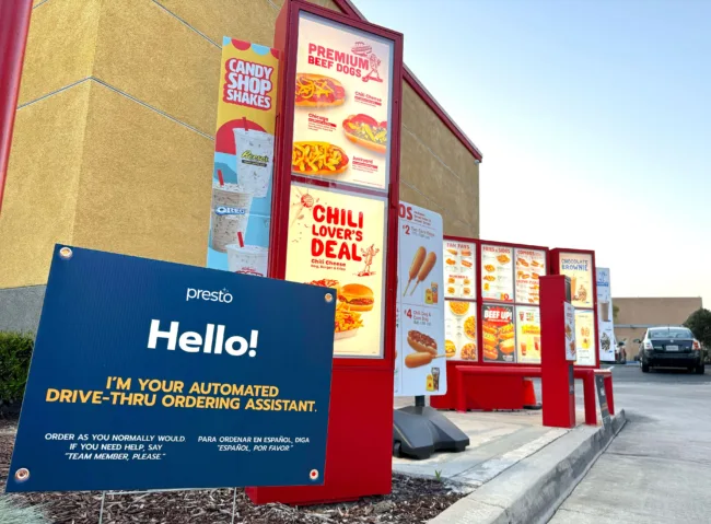 Presto expands its partnership with Galardi Group, rolling out Voice AI ordering across Wienerschnitzel drive-thrus nationwide.