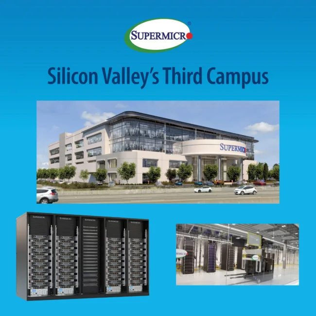 Supermicro Expands US Manufacturing Capacity with Major New Campus in Silicon Valley