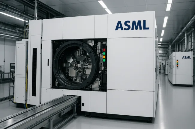 Representative image: ASML reports €2.4 billion Q1 profit, maintains 2025 revenue guidance amid tariff concerns