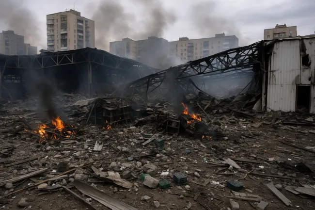 Representative image: Indian pharma warehouse in Kyiv reportedly hit during Russian drone strike