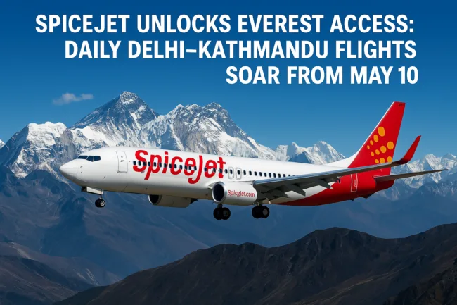 SpiceJet to launch daily non-stop Delhi–Kathmandu flights as post-QIP expansion takes flight