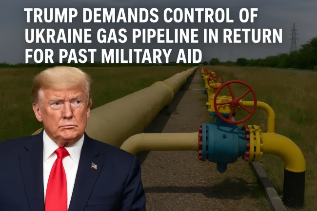 U.S. proposal to seize Ukraine pipeline reignites tensions over sovereignty and energy assets
