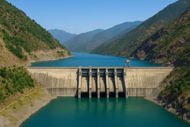 Representative image: India Cuts Chenab River Flow via Baglihar Dam After Indus Waters Treaty Suspension