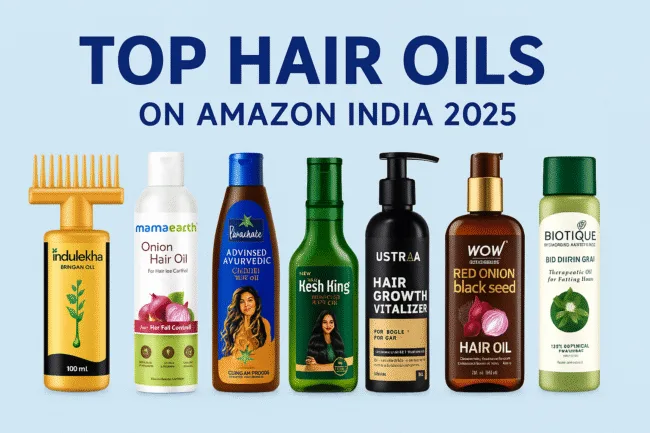 Best Hair Oils for Hair Fall Control in India