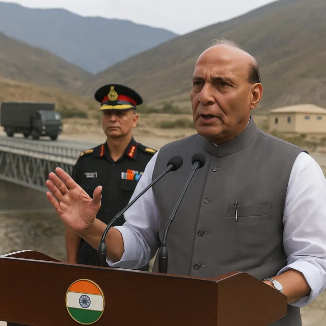 Representative image: Rajnath Singh: Operation Sindoor Demonstrates India’s Right to Respond, No Civilian Harm