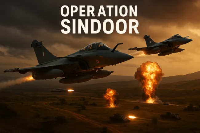 India Strikes Back: Nine Terror Camps Destroyed in Midnight Blitz Across Pakistan and PoK under Operation Sindoor