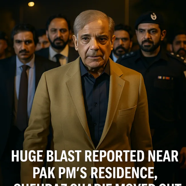 Representative image: Blast Near PM Shehbaz Sharif’s Islamabad Residence Triggers Emergency Evacuation