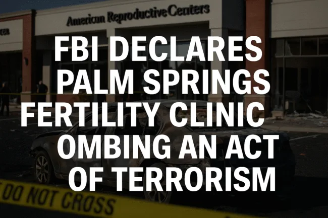 One Dead, Four Hurt in ‘Terror Attack’ at California IVF Center: FBI Investigates Motive