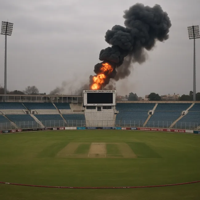 Representative image: PSL 2025 Matches Shifted to UAE After Drone Strike Hits Rawalpindi Stadium Amid India-Pakistan Military Escalation