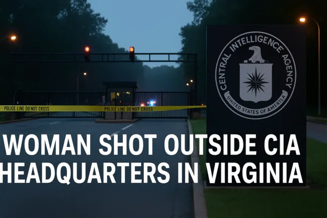 Shots fired at CIA Woman gunned down after breaching Langley checkpoint in pre-dawn scare