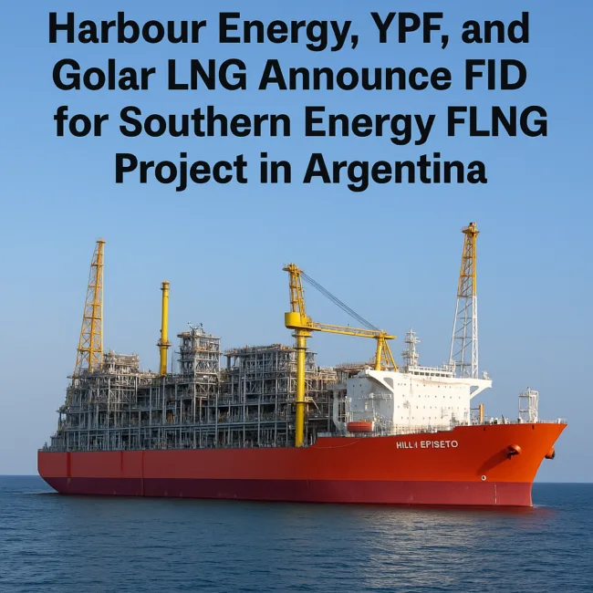 $6 Billion Argentina FLNG Project Gets FID from Harbour, Golar LNG, and Top Energy Giants