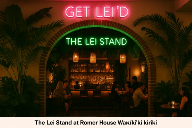 What happens when Waikīkī’s trendiest bar meets the island’s only adults-only hotel