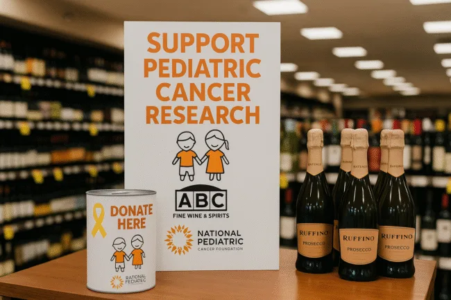 ABC Fine Wine & Spirits extends 14-year collaboration with pediatric cancer foundation in Florida