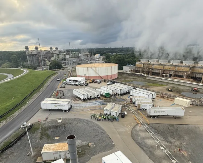 Plant McDonough-Atkinson sets global benchmark with 50% hydrogen blend test on Mitsubishi Power turbine