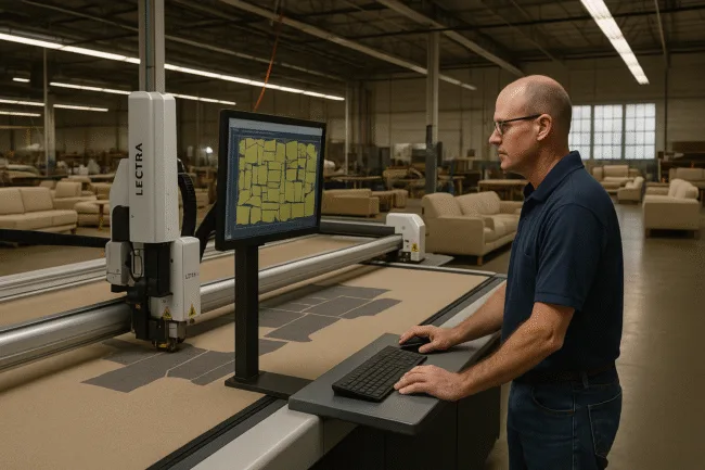 Edgecombe Furniture partners with Lectra to digitize production with Valia Furniture platform