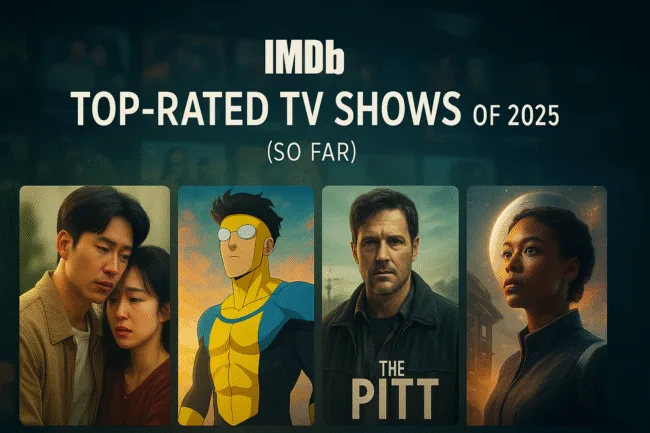 IMDb reveals top-rated TV shows of 2025 so far as Korean dramas and genre fiction dominate global viewership