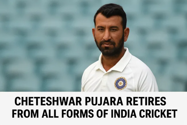 Cheteshwar Pujara says goodbye to Indian cricket What his exit means for Test batting depth