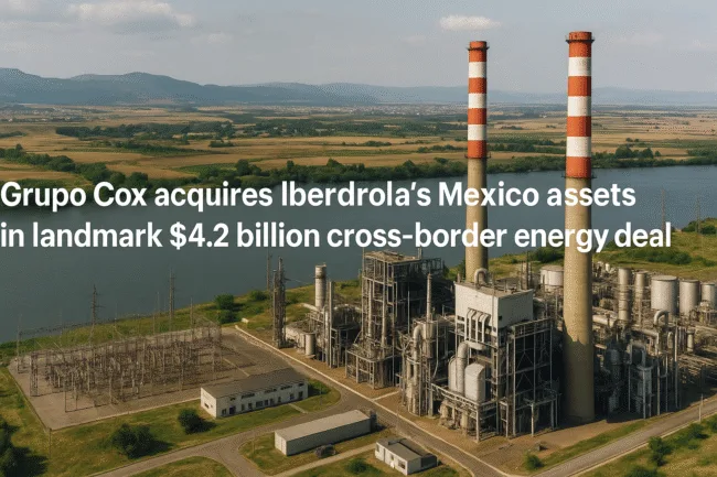 Why Grupo Cox’s $4.2bn deal with Iberdrola could reshape Mexico’s energy landscape