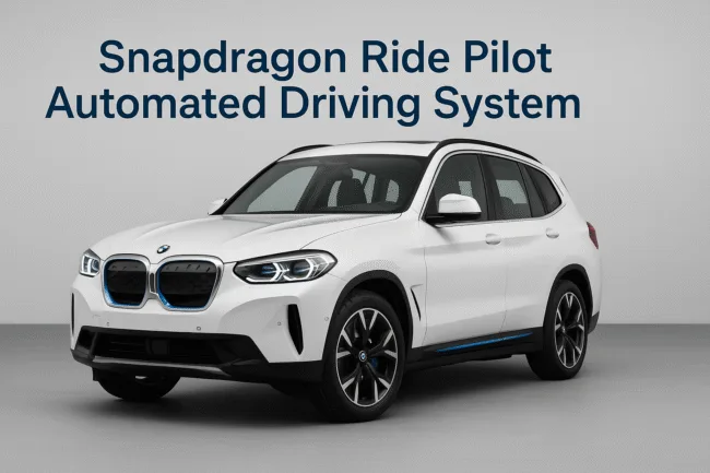 BMW’s new iX3 debuts Snapdragon Ride Pilot ADAS Can Qualcomm’s AI stack become the new standard in L2+ driving systems