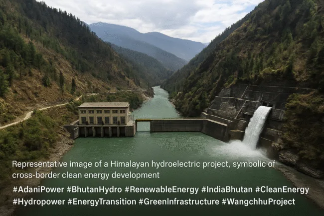 Bhutan bets on Adani Power for Wangchhu Will this 570 MW deal transform cross-border clean energy