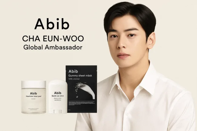 Can CHA EUN-WOO’s global fandom elevate Abib’s next K-beauty wave worldwide
