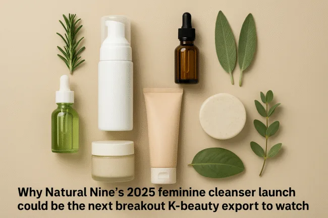 Why Natural Nine’s 2025 feminine wash could be the next breakout K-beauty export to watch