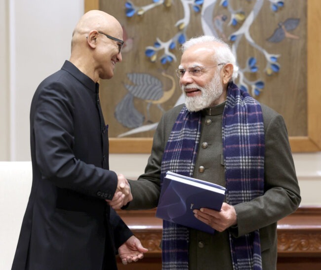 Microsoft to invest $17.5 billion in India to scale AI infrastructure, skilling, and digital sovereignty solutions by 2029