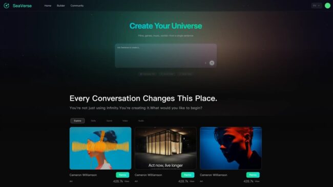 SeaVerse debuts first AI-native product creation platform with “All in AI Native” architecture