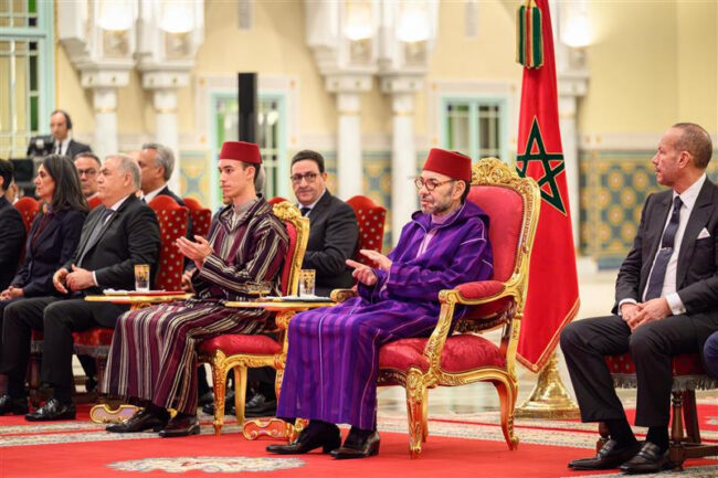 Morocco’s King Mohammed VI, accompanied by Crown Prince Moulay El Hassan, presides over the launch of Safran Group’s aircraft landing gear manufacturing project in Nouaceur, underscoring the country’s growing role in global aerospace supply chains and Airbus A320 production support.