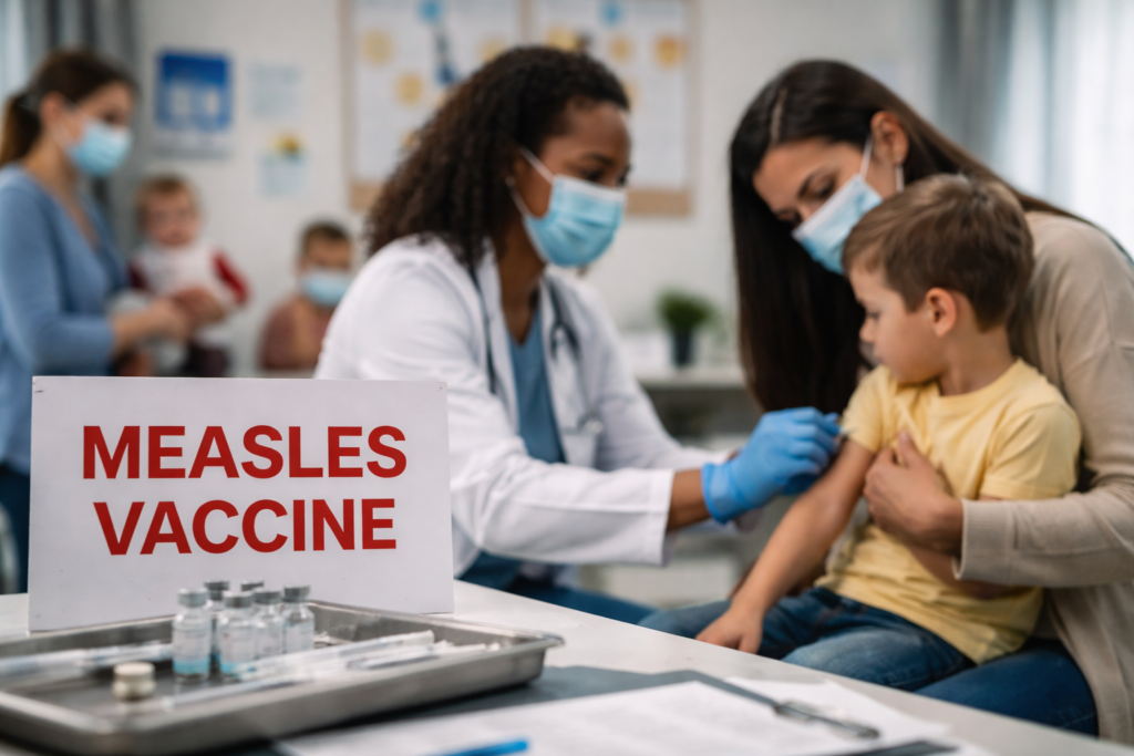 CDC acting director urges measles vaccination as U.S. cases hit 30-year high