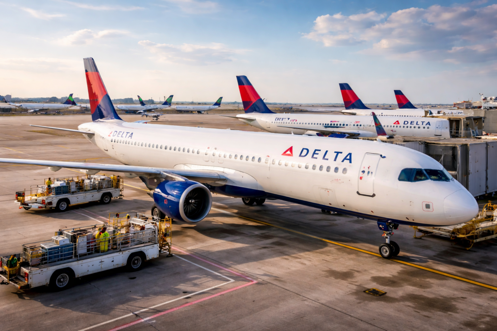 Delta Air Lines (DAL) locks in 34 more Airbus A321neo jets as third fleet order in six weeks reshapes narrowbody strategy
