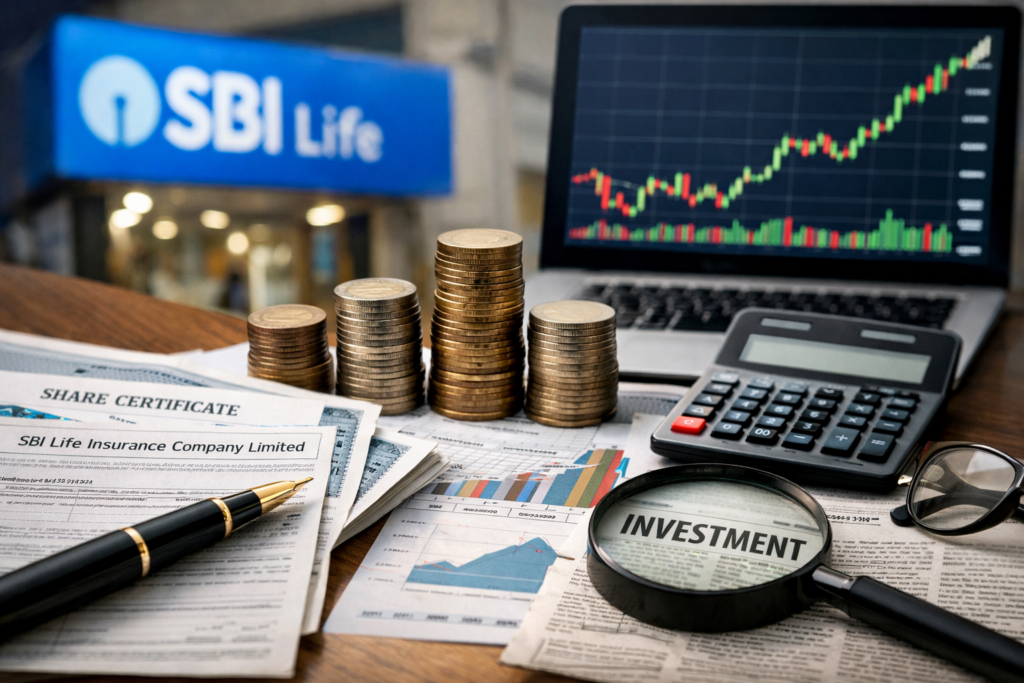 Motilal Oswal maintains a bullish outlook on SBI Life Insurance Company Limited stock despite trimming its price target ahead of IRDAI commission reform, highlighting long-term growth potential — representative image.