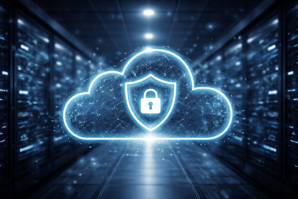 Representative image of cloud security infrastructure illustrating how the Upwind and Microsoft Azure partnership aims to strengthen runtime protection and threat detection for enterprise cloud workloads.