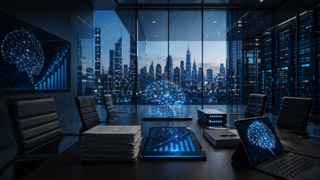 Representative image of artificial intelligence infrastructure and financial technology systems, reflecting Alphabet Inc.’s reported $40 billion Anthropic investment and Google’s expanding bet on frontier AI computing capacity.