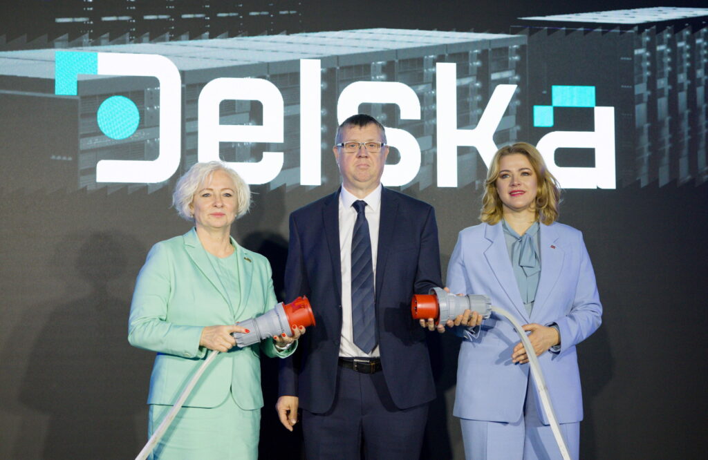 Delska inaugurated its new 10 MW data center in Latvia at an official launch ceremony attended by Chief Executive Officer Andris Gailitis, Speaker of the Parliament Daiga Mierina, and Prime Minister Evika Silina.
