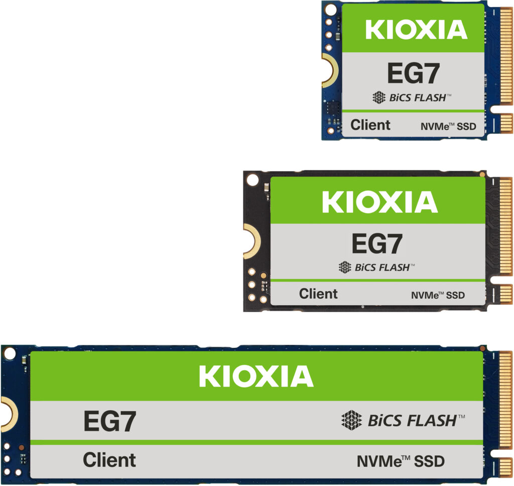 KIOXIA Holdings Corporation (TYO: 285A) pushes QLC SSDs deeper into mainstream PCs with EG7 launch