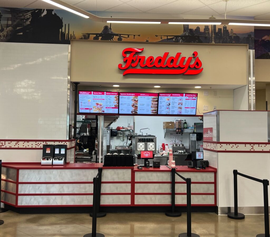 Freddy’s opens first military base restaurant as nontraditional expansion moves into defense-adjacent retail