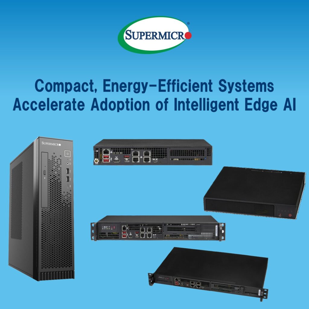 Super Micro Computer, Inc. launches AMD-powered edge AI systems as Supermicro looks beyond the data center