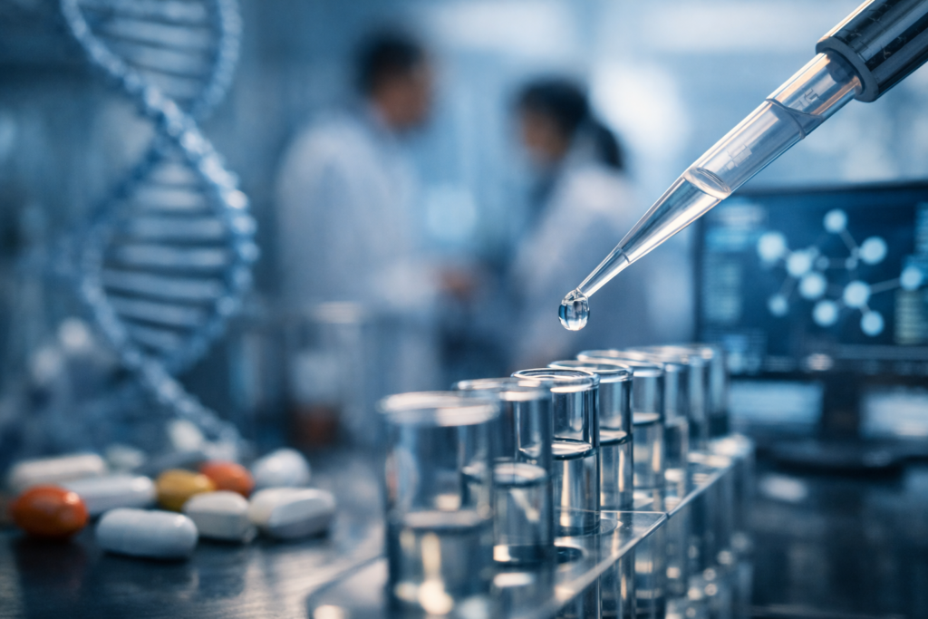 Representative image of antibody-drug conjugate research as Gilead Sciences, Inc. moves to acquire Tubulis, adding TUB-040 and next-generation ADC platform capabilities to strengthen its oncology pipeline.