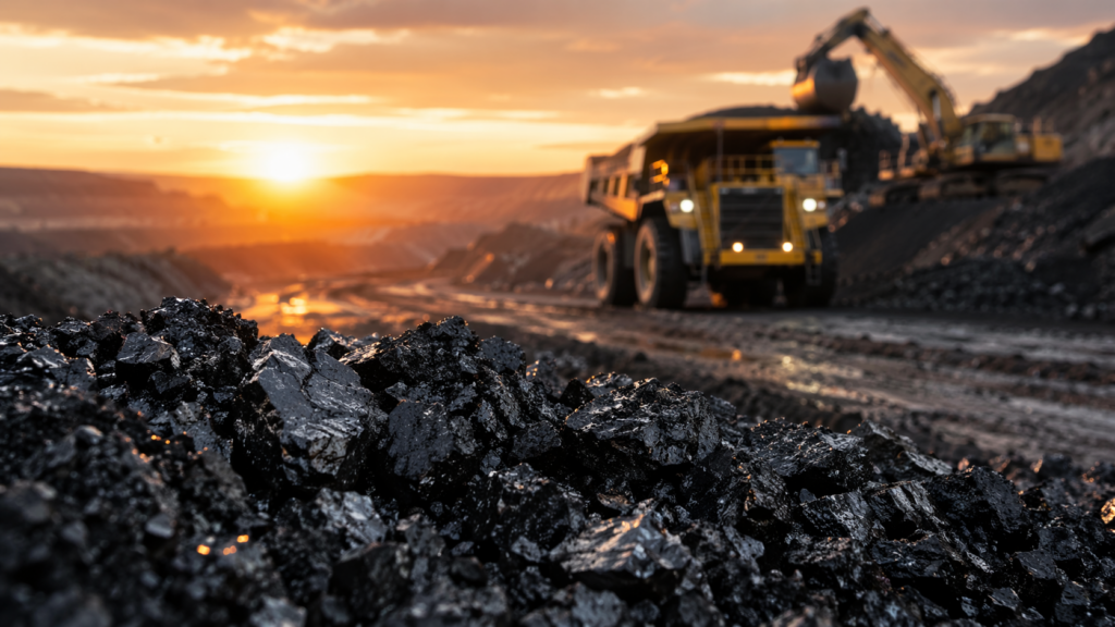 Representative image of an open-pit coal mining operation used to illustrate Whitehaven Coal’s US$600 million refinancing facility and the broader ASX: WHC balance-sheet reset story.
