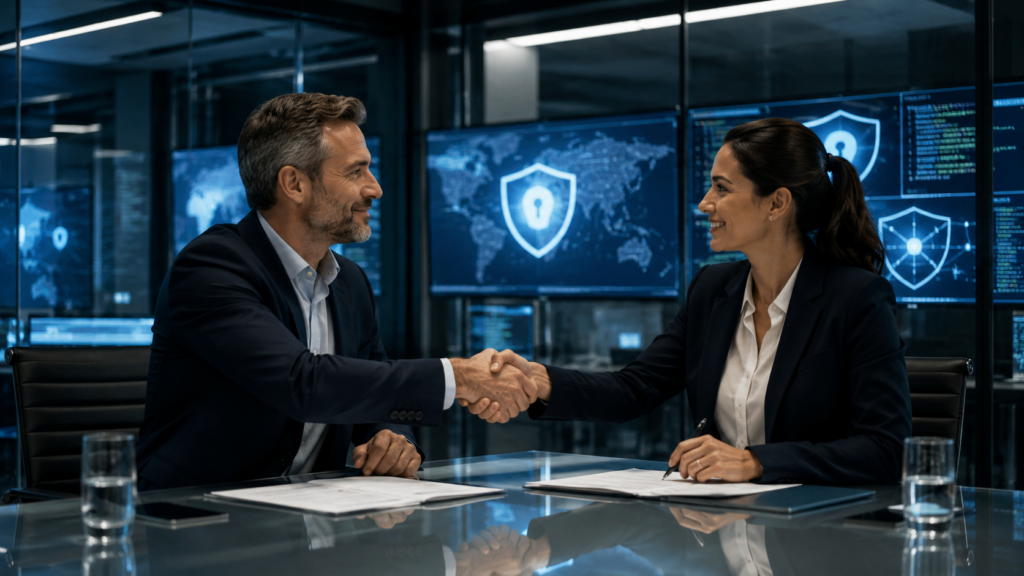 Representative image: Cycurion’s planned Secuvant acquisition highlights the growing demand for managed cybersecurity, AI-driven threat detection, and risk management services as small-cap security firms pursue scale in a crowded cyber defence market.
