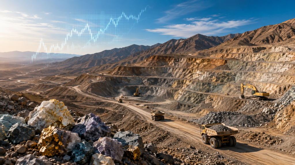 Representative image: Dateline Resources’ Colosseum Gold and Rare Earth Element Project story highlights rising investor interest in California mining assets as the Australian-listed developer advances toward project financing and a potential 2027 production start.