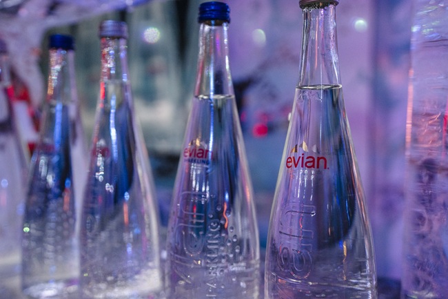 Danone-backed evian expands across Las Vegas as luxury hospitality becomes a growth lever