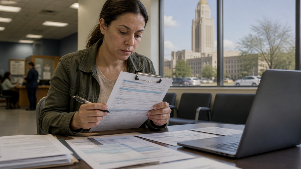 Representative image: Nebraska’s Medicaid work requirements rollout has put health coverage eligibility, work reporting rules, and state verification systems under national scrutiny as the first U.S. implementation begins.